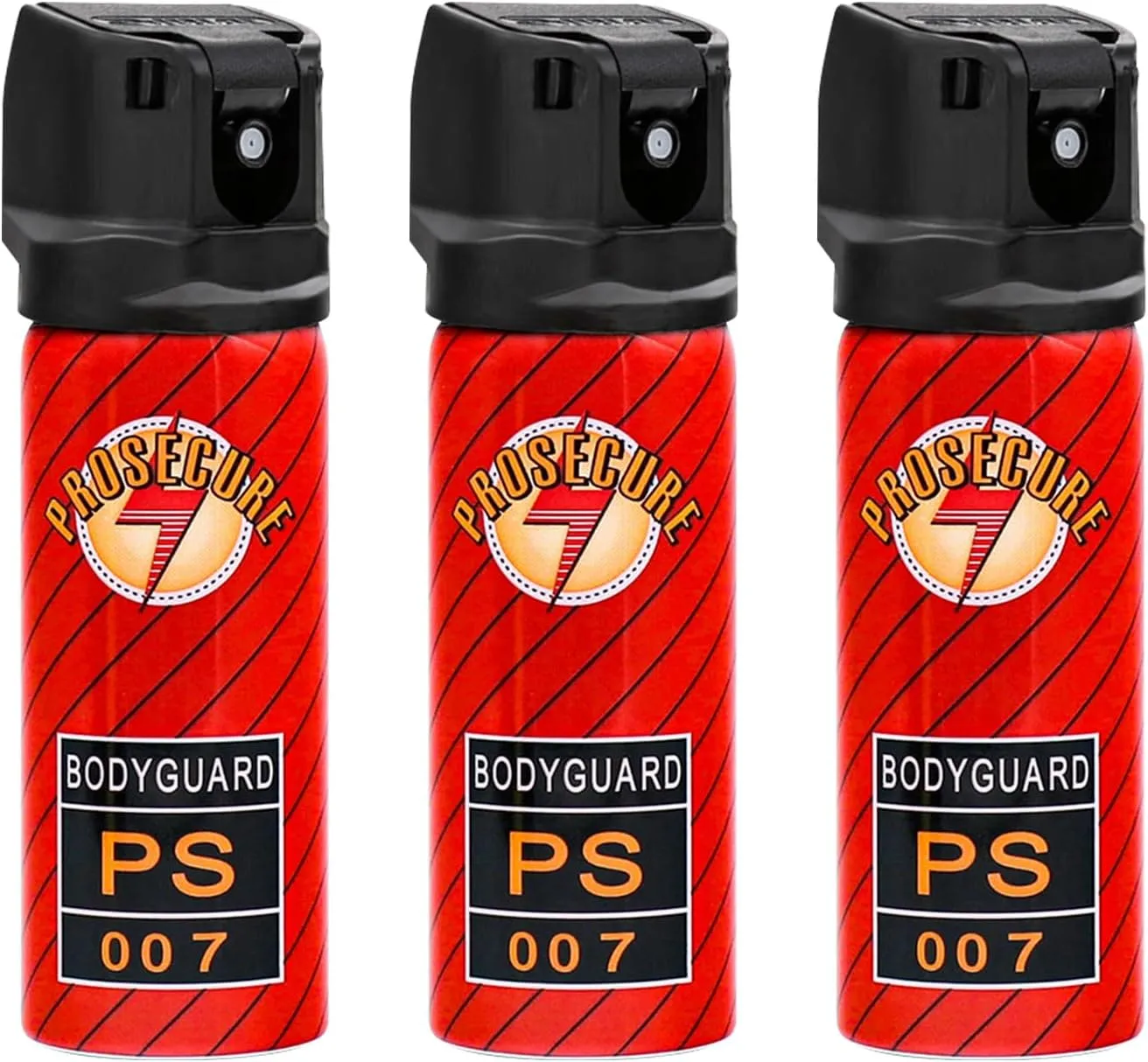 (1-4 Pieces) 60ml Tear Gas Pepper Spray - Water Column Sprayer - Flip-top Safety - Quick and Accurate Aim, Safe Protection, Unisex