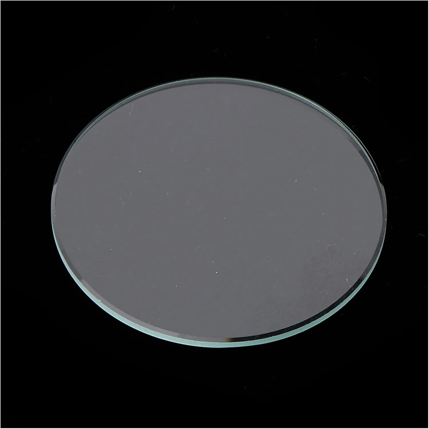 10pcs 28mm-38mm Flat Watch Crystal Mineral Glass Replacement Part 1mm Thick Round Smooth Transparent Glass Watch Accessories (Color : 36mm)