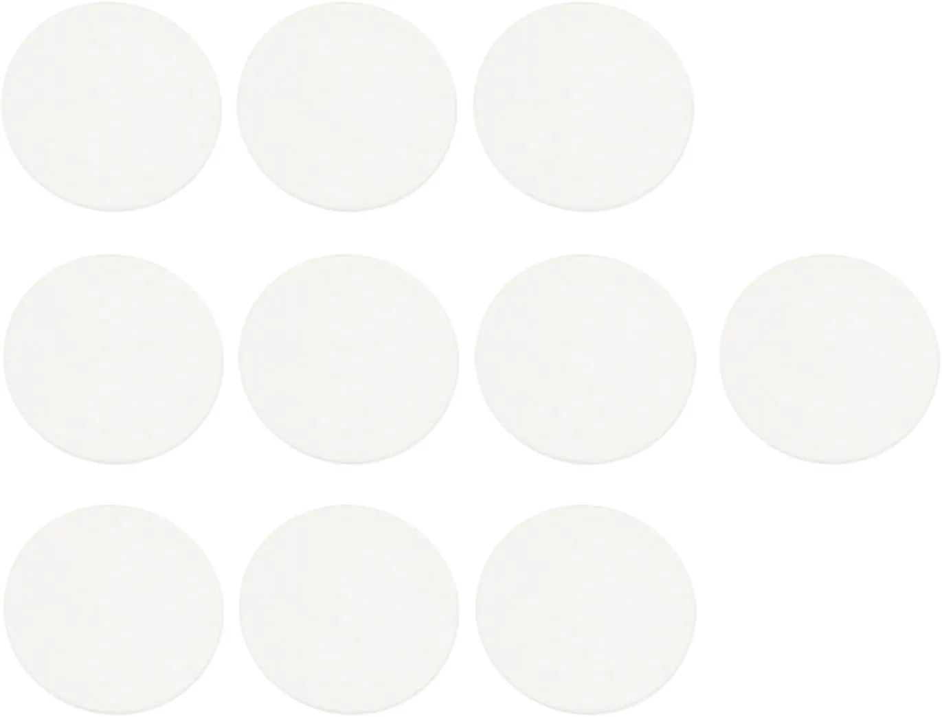10pcs 28mm-38mm Flat Watch Crystal Mineral Glass Replacement Part 1mm Thick Round Smooth Transparent Glass Watch Accessories (Color : 36mm)