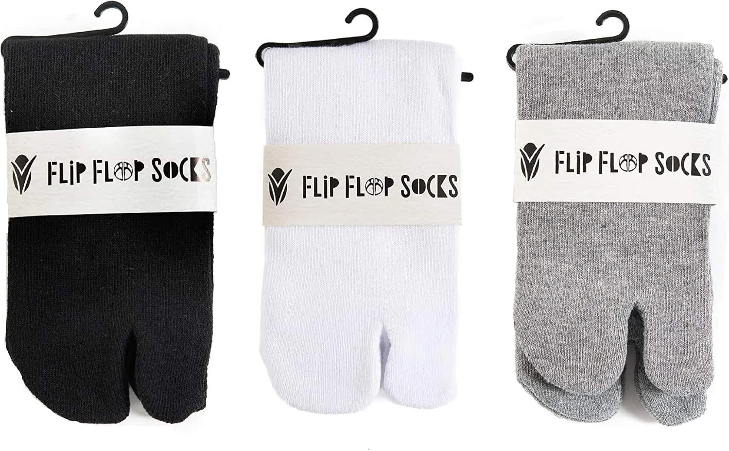 3 V-Toe Thicker Split Toe Tabi Socks Flip-Flops Sandals sneakers Mens Womens Mini-Crew