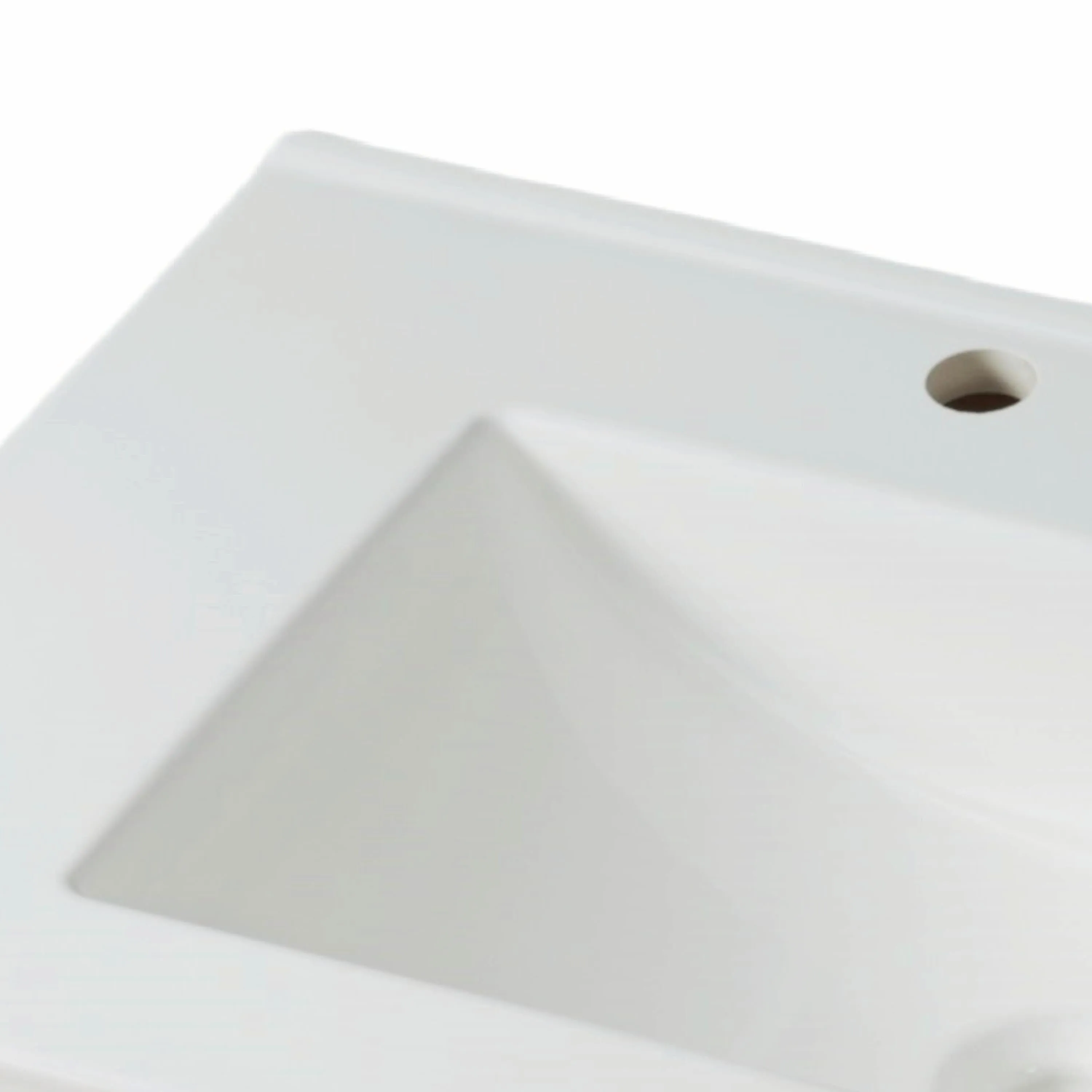 30" Bathroom Vanity with Ceramic Sink, Equipped with Adjustable Shelf and Tip-Out Tray