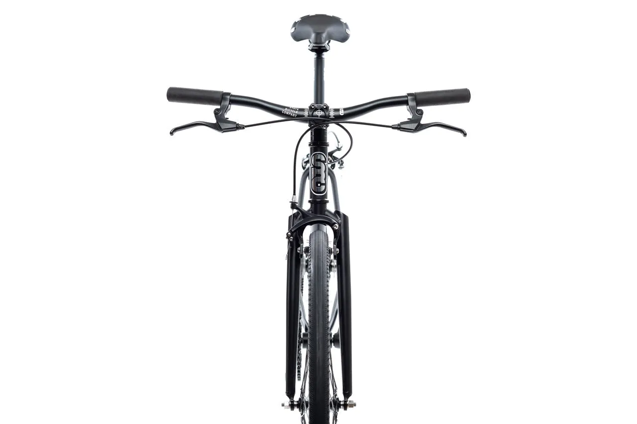 4130 - Matte Black / Mirror – (Fixed Gear / Single-Speed)