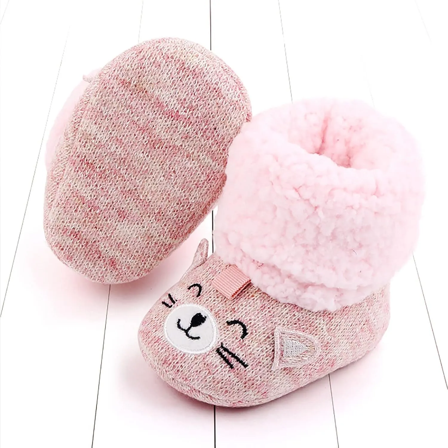 6month Baby Boy Shoes Baby Girls And Boys Warm Shoes Soft Comfortable Boots Infant Toddler Warming Shoes Baby Winter Socks