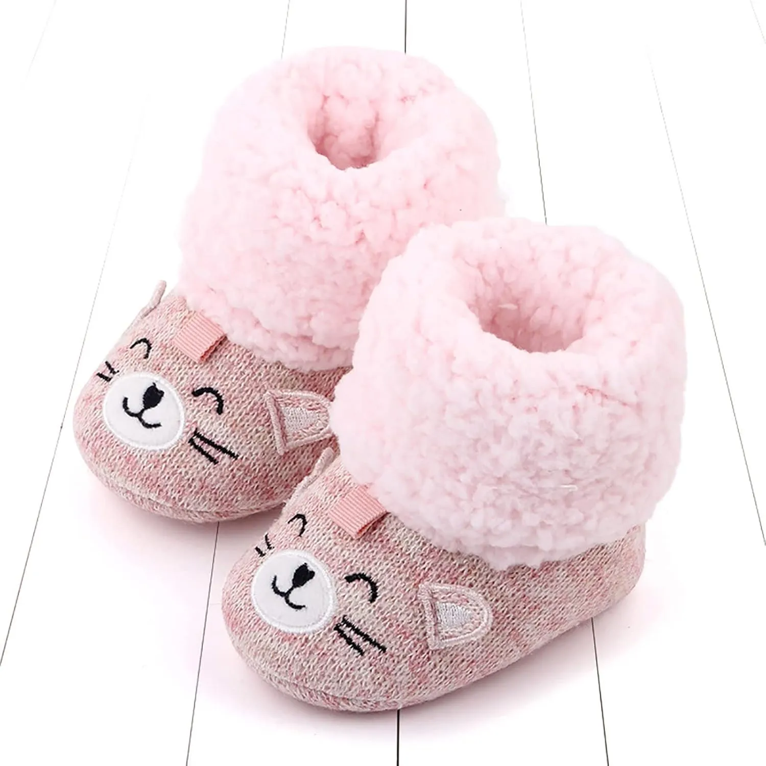 6month Baby Boy Shoes Baby Girls And Boys Warm Shoes Soft Comfortable Boots Infant Toddler Warming Shoes Baby Winter Socks
