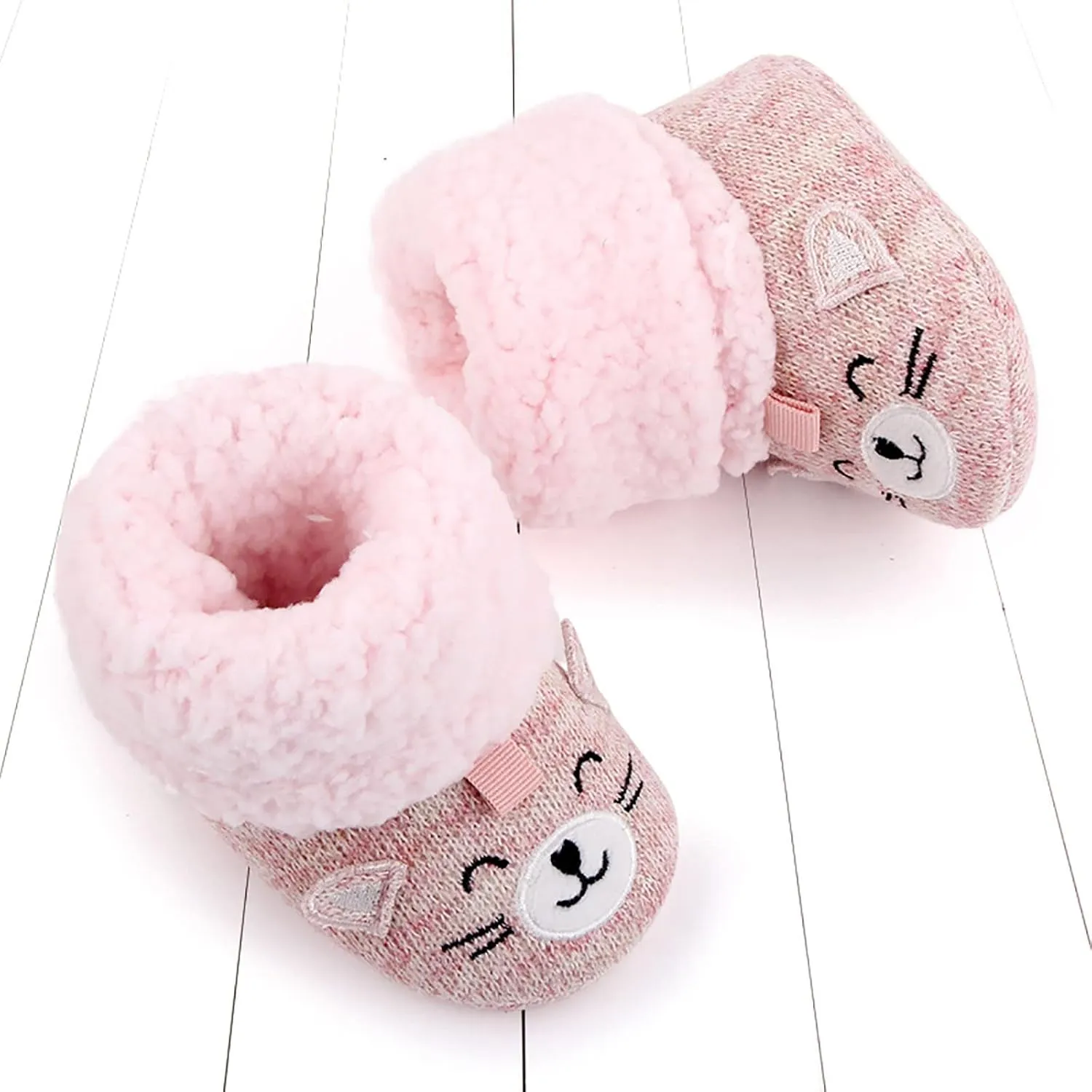 6month Baby Boy Shoes Baby Girls And Boys Warm Shoes Soft Comfortable Boots Infant Toddler Warming Shoes Baby Winter Socks