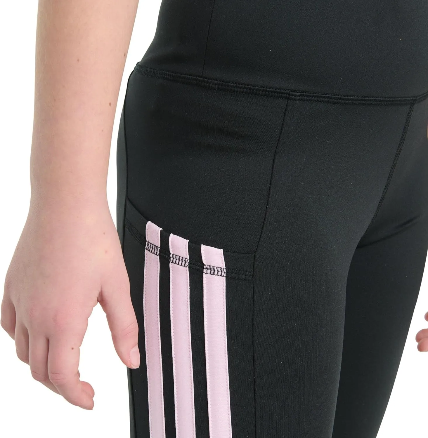 adidas Girls' 3-Stripe Legging