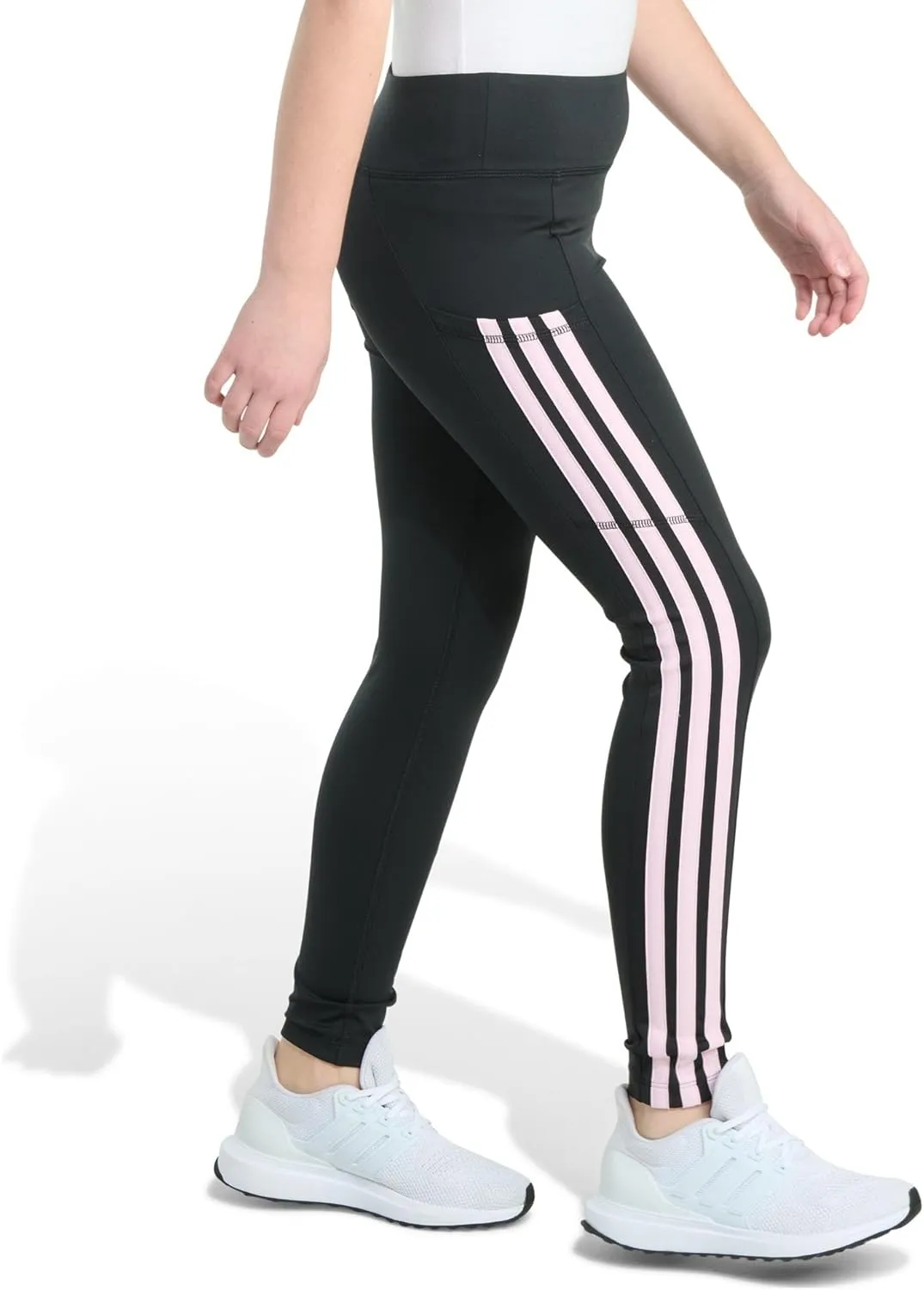 adidas Girls' 3-Stripe Legging