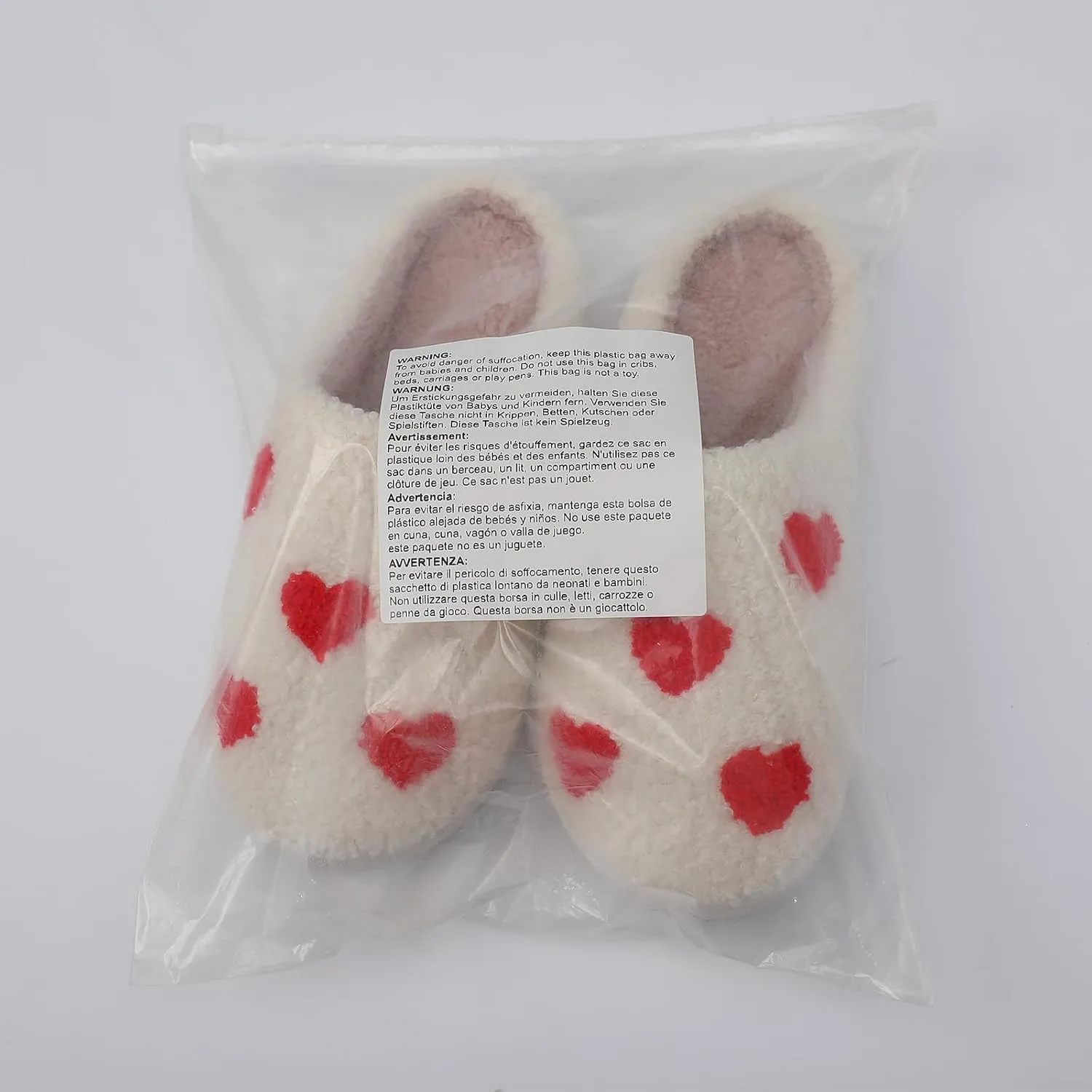 Adisputent Women's Fluffy Slippers - Warm, Cozy, Plush Fuzzy Cushion Slip-On House Slippers for Indoor and Outdoor