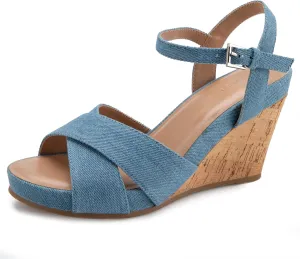 Aerosoles Women's Pastel Wedge Sandal