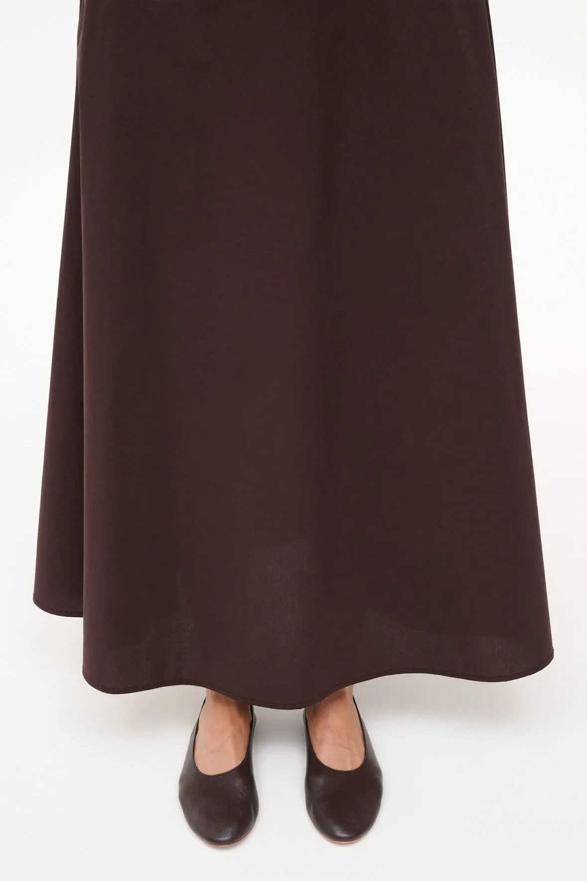 ALBA BALLET FLAT | ESPRESSO