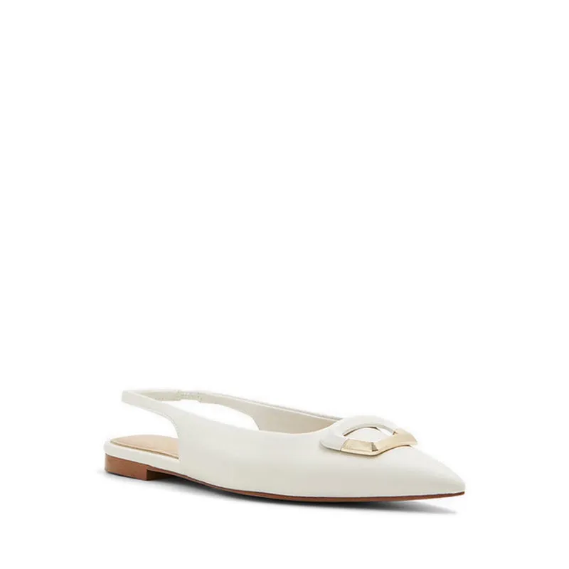 ALDO Budapest Women Ballet Flat - White