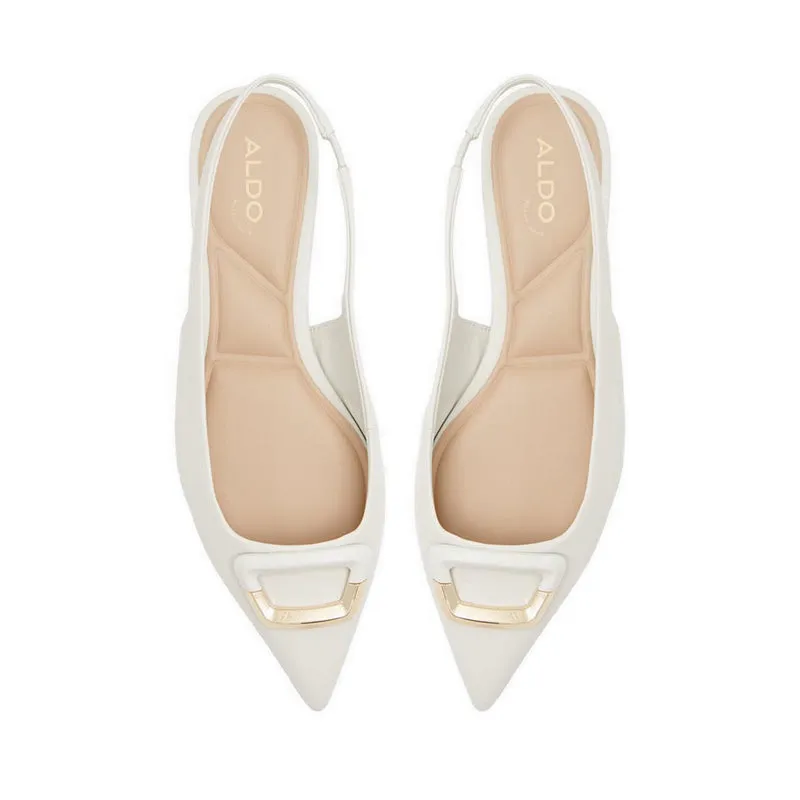 ALDO Budapest Women Ballet Flat - White