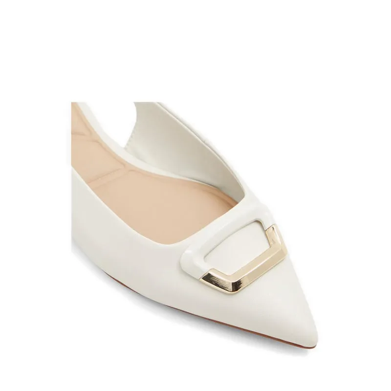 ALDO Budapest Women Ballet Flat - White