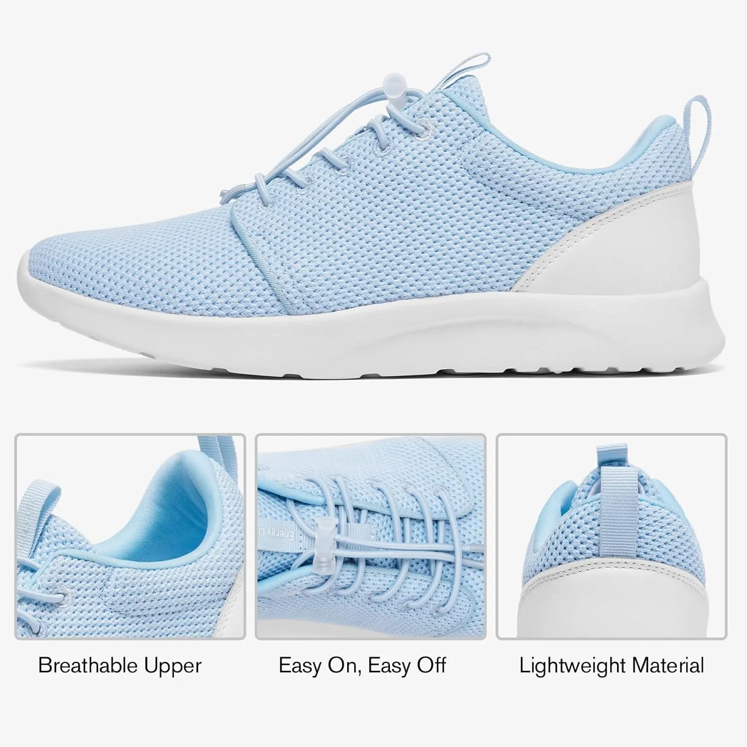 ALEADER Energycloud Ultra Light | Womens Slip On Walking Shoes Tennis Running Shoes