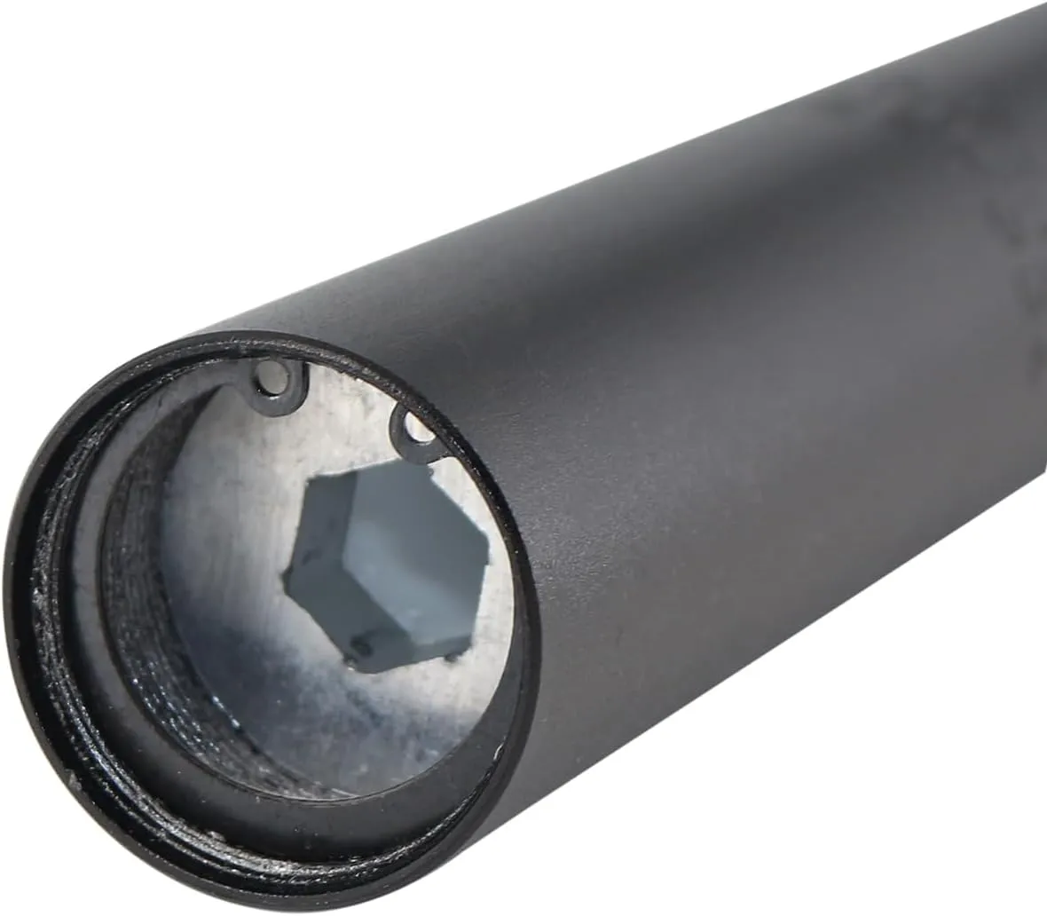 Aluminium Shock Absorbing Bicycle Seat Post Straight Post Clamp Less Seat Post 25.4mm, 28.6mm, 31.8mm for City Bike, Mountain Bike, Road Bike