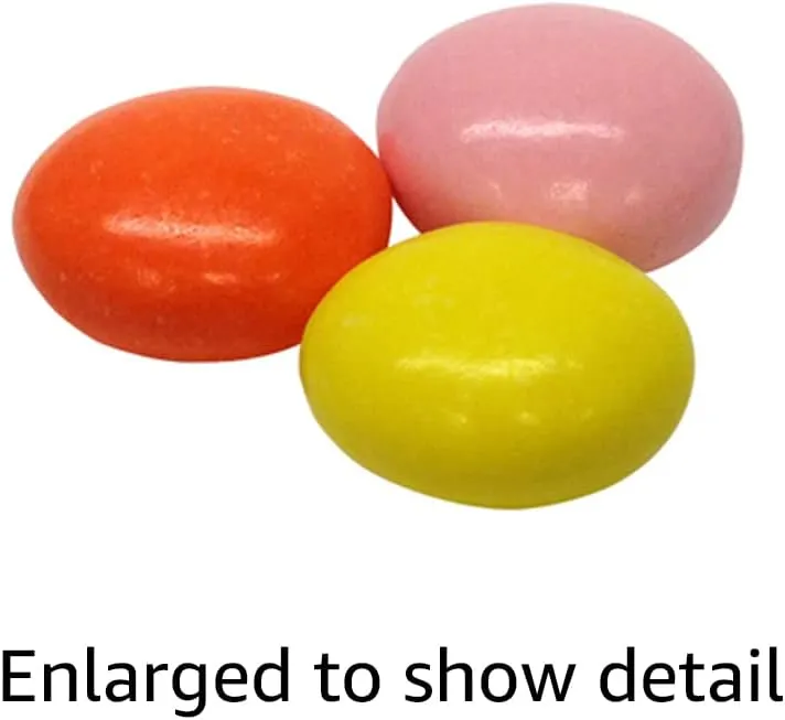 Amazon Basic Care Extra Strength Antacid SuperChews Chewable Tablets, Assorted Fruit, 90 Count (Previously SoundHealth) Orange, Pink, Yellow (Pack of 2)