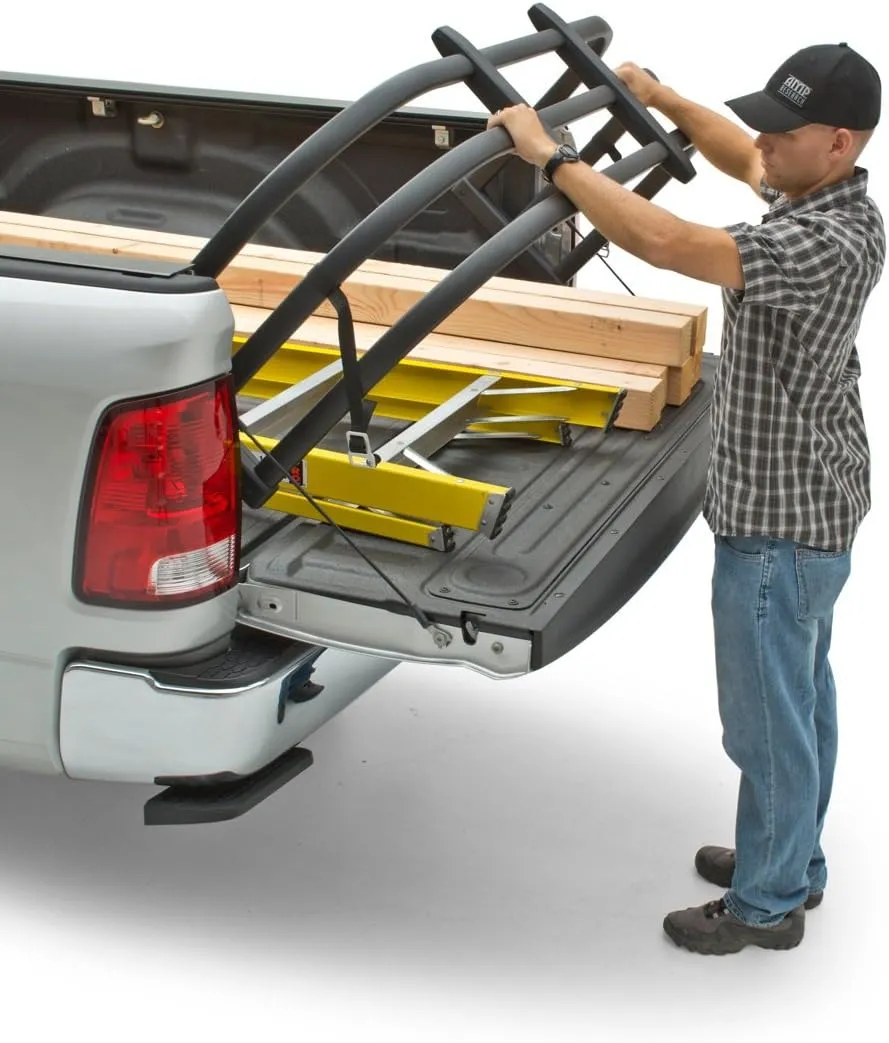 AMP Research 74814-01A Black BedXTender HD Max Truck Bed Extender