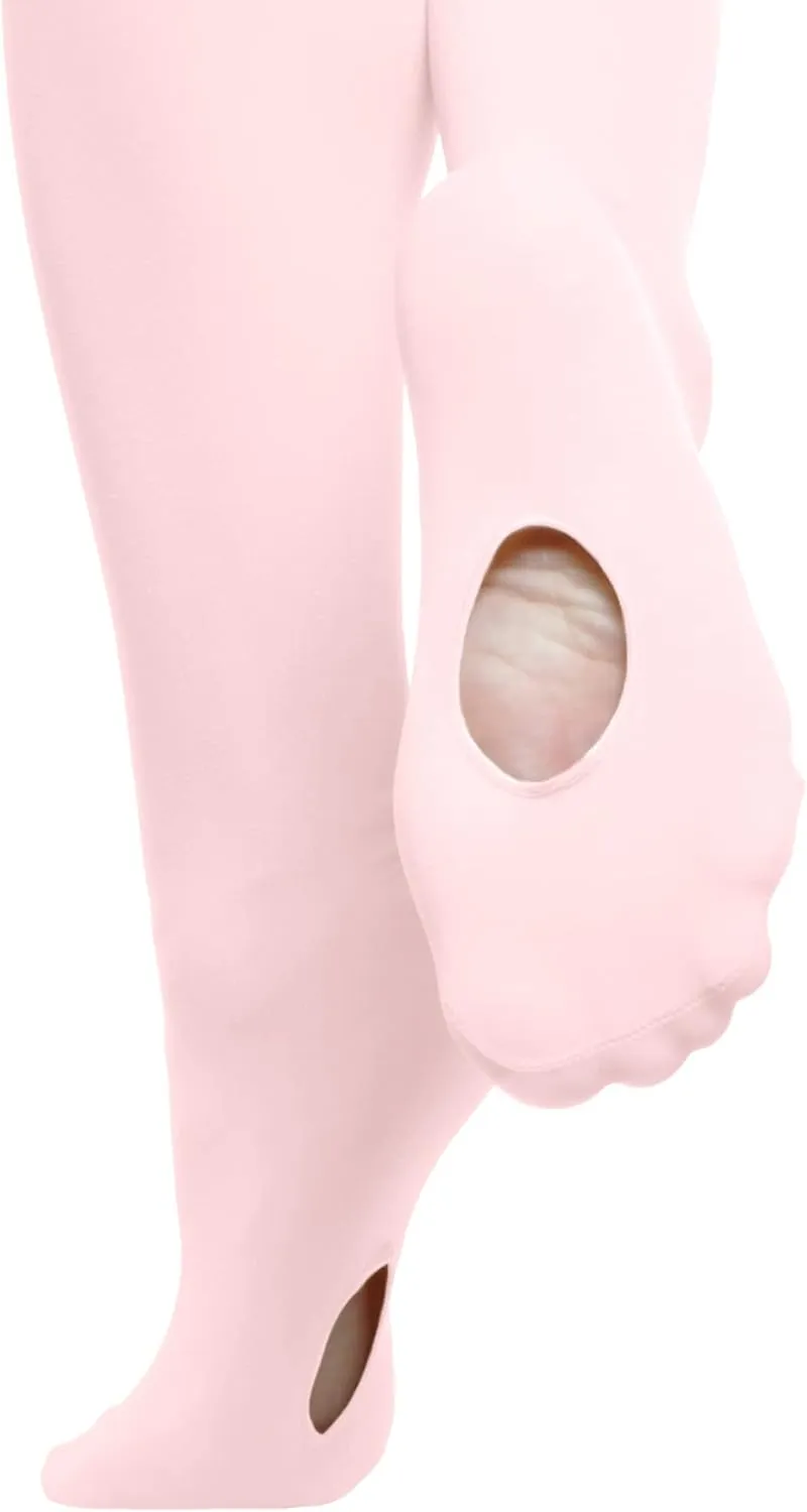Angelina Women's and Girls' Professional-Grade Convertible Ballet Tights