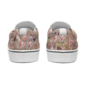 Animal Designs Women's Slip On Sneakers