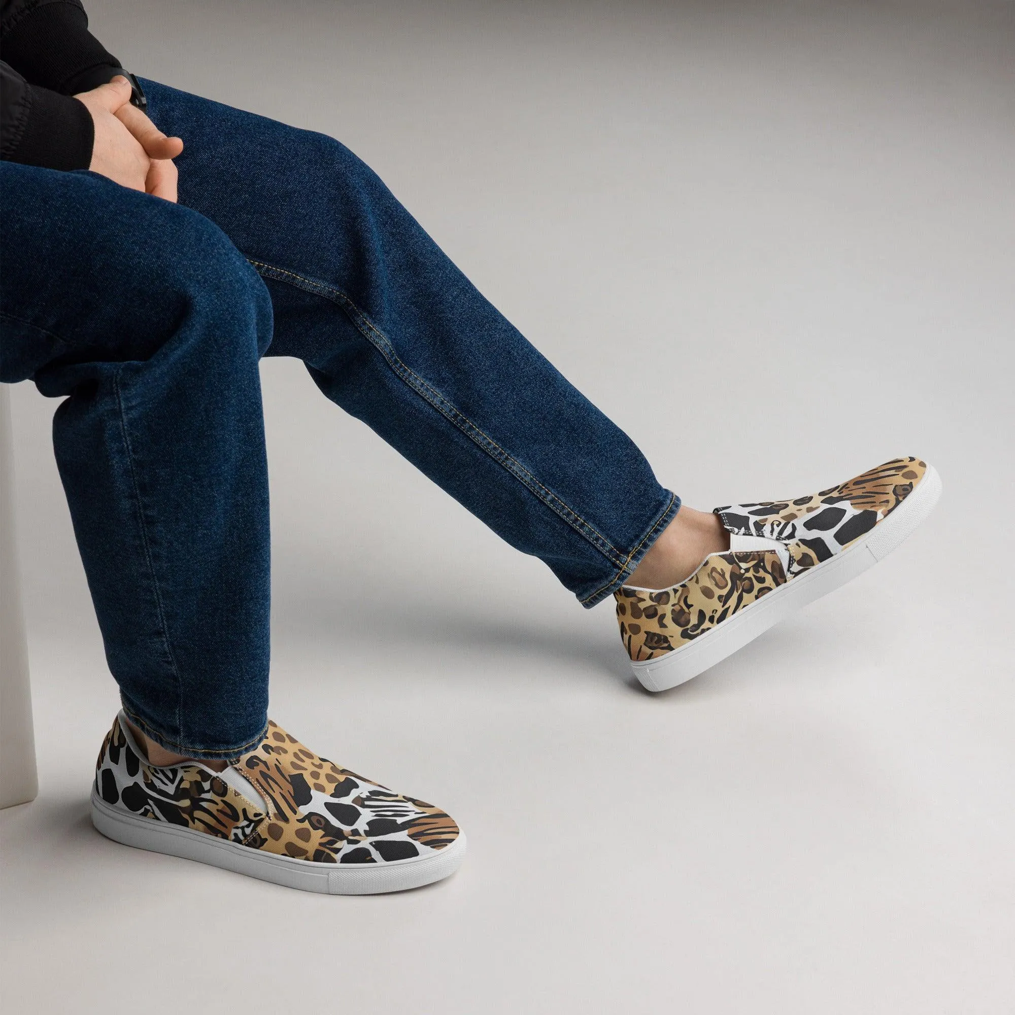 Animals Camo Men's Slip-On Sneaker