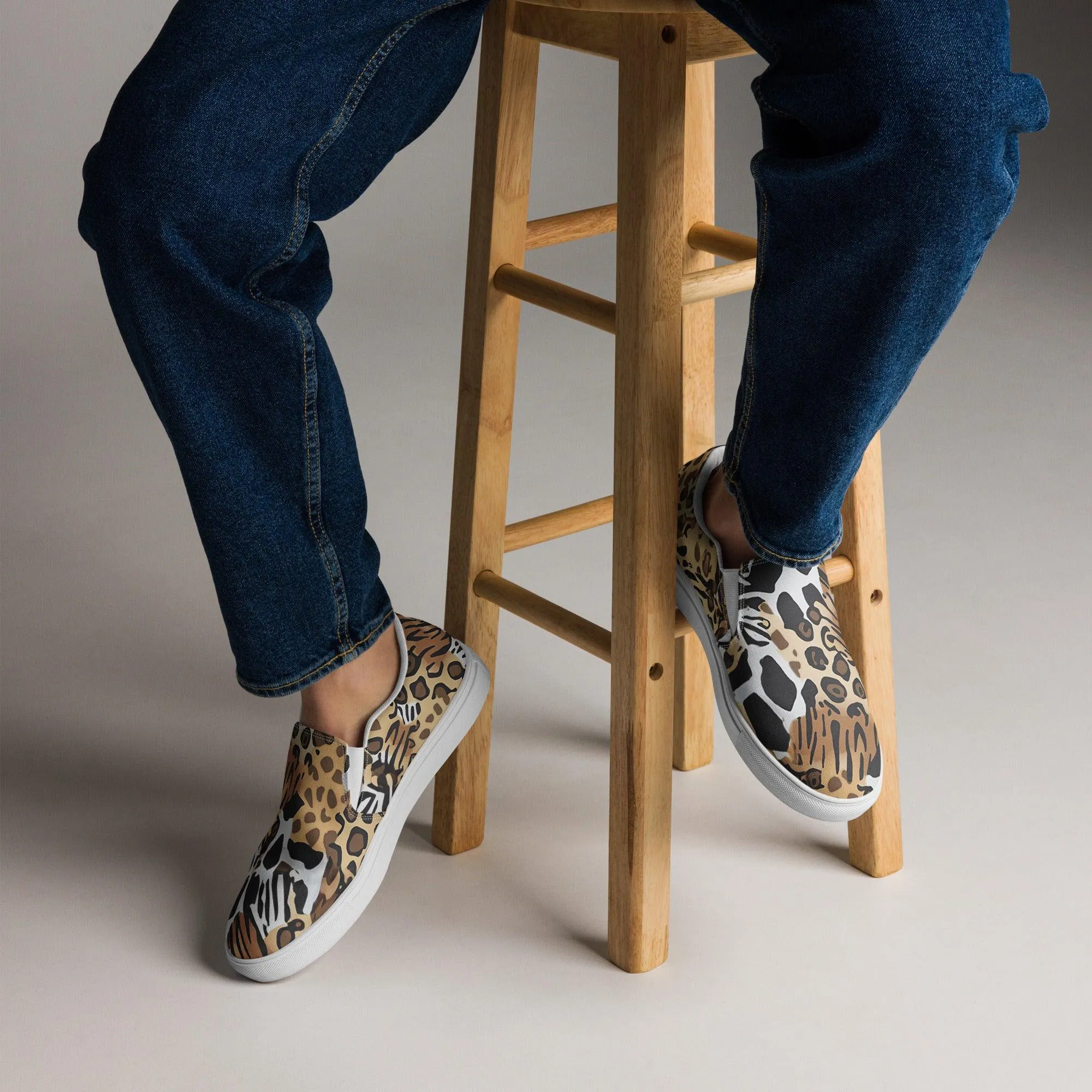 Animals Camo Men's Slip-On Sneaker