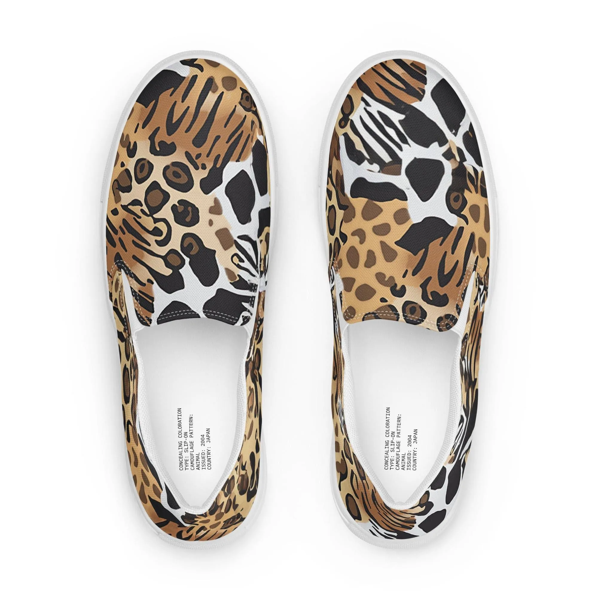 Animals Camo Men's Slip-On Sneaker