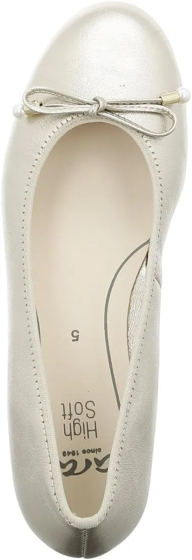 ARA Women's Ballet Flat, 35.5 EU