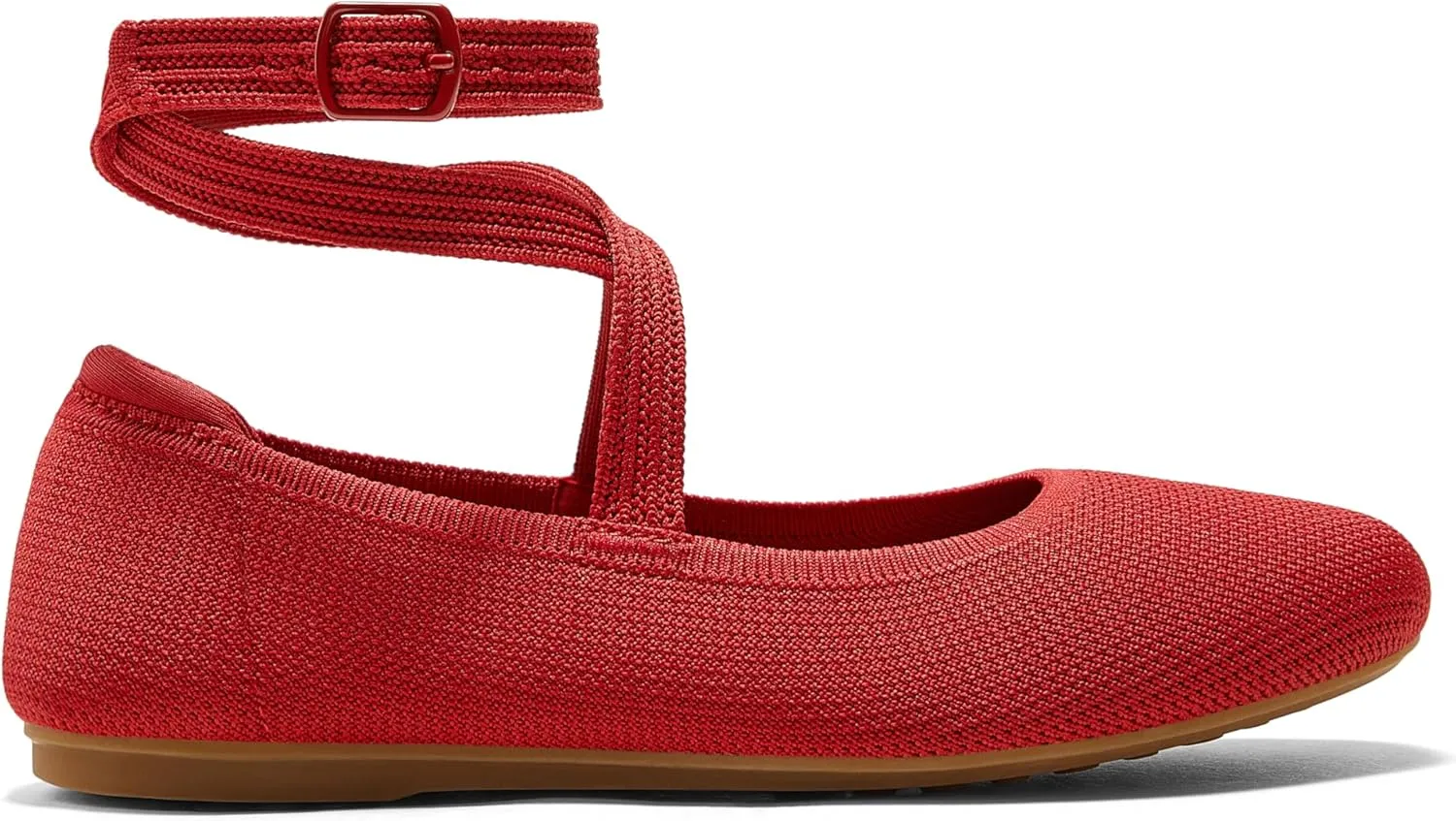 Arromic Flats for Women Round Toe Ballet Flats with Ankle Straps Ballerina Flat Shoes Women Dressy Comfortable for Work Wedding Office Casual
