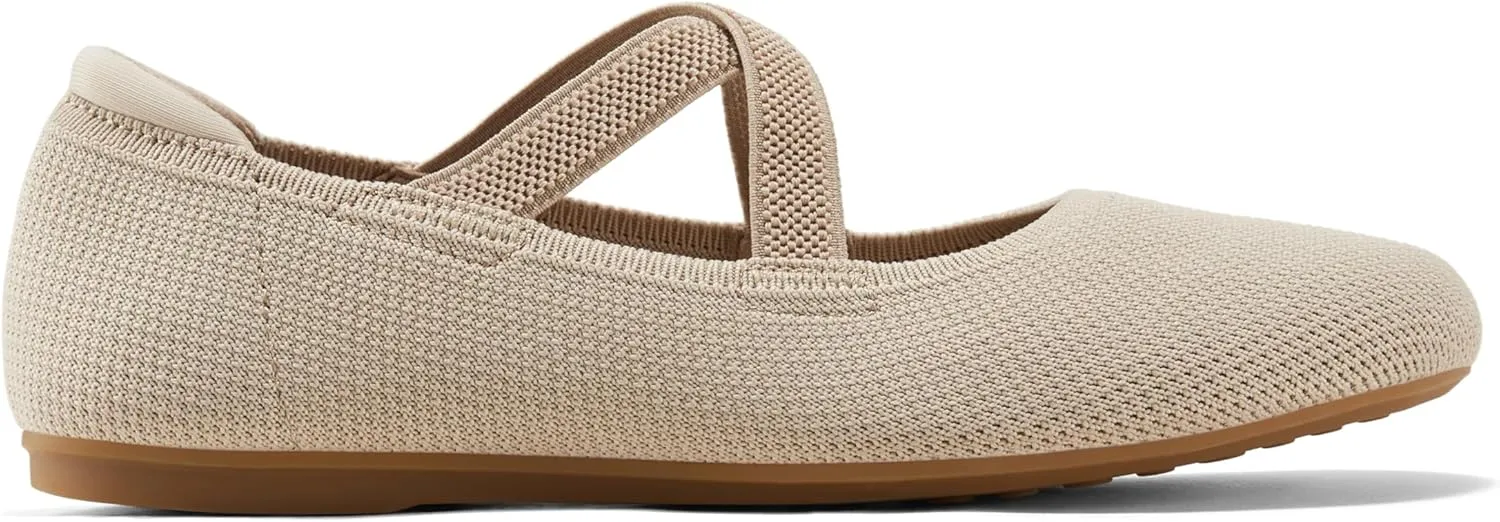 Arromic Flats for Women Round Toe Ballet Flats with Straps Women Ballerina Flat Shoes Dressy Comfortable for Work Wedding Office Casual
