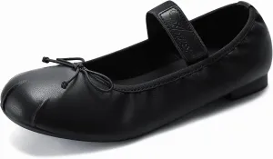 Athlefit Ballet Flats Shoes for Women Mary Jane Flats Bow Dressy Comfortable Round Toe Slip On Ballerina Flat Shoes