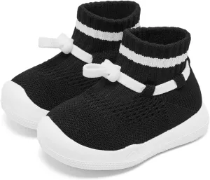 Baby Sock Shoes Girls Baby Walking Shoes Infant Sock Shoes Non Slip Toddler Slip on Tiny Feet Sneakers