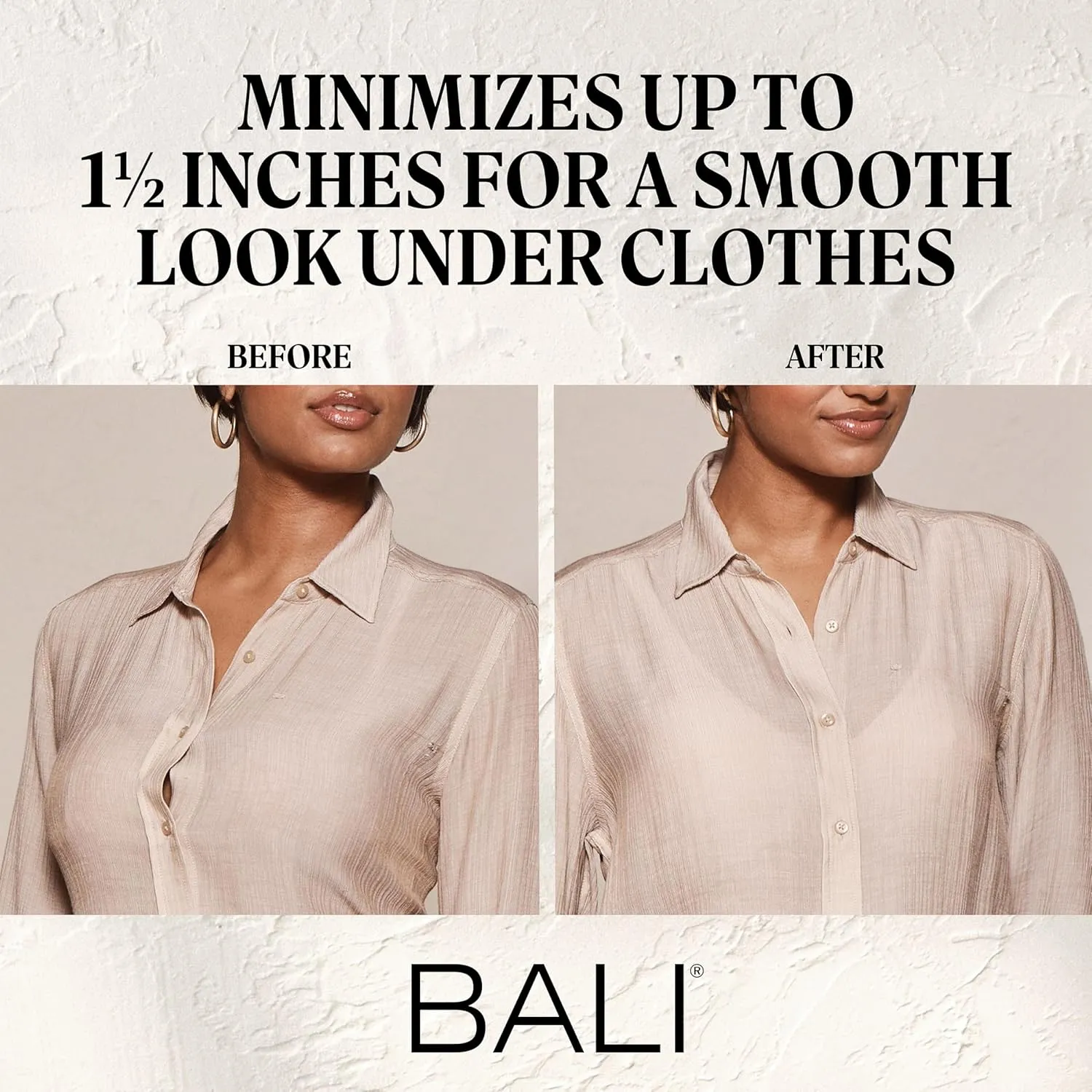Bali Women's One Smooth U Lace Minimizer Bra, Underwire Bras, Full-Coverage Convertible Bra