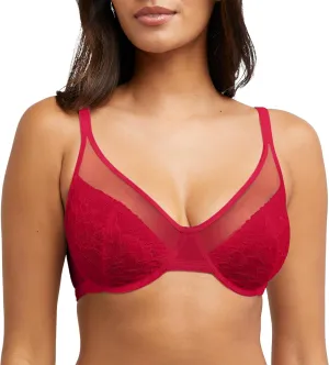 Bali Women's One Smooth U Lace Minimizer Bra, Underwire Bras, Full-Coverage Convertible Bra