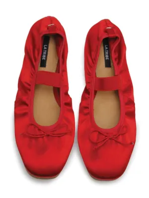 Ballet Flat Chilli Satin