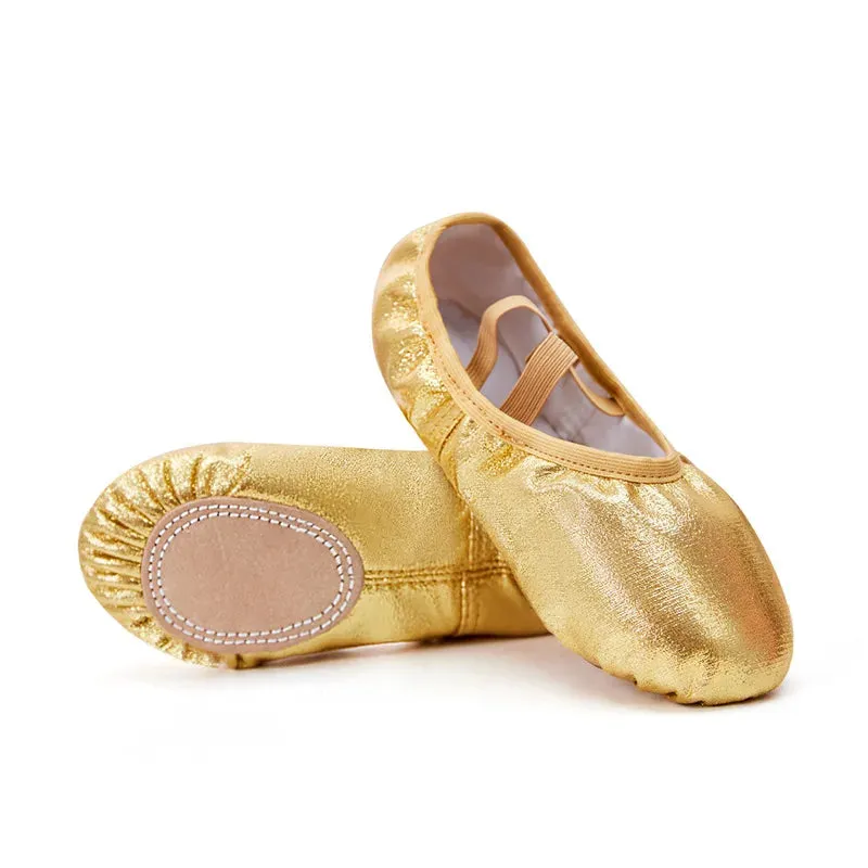 Ballet Shoes Split-Sole Dance Practice Shoes Soft Lightweight  Elastic