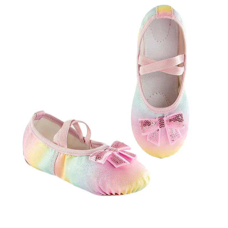 Ballet Shoes Split-Sole Dance Practice Shoes Soft Lightweight  Elastic
