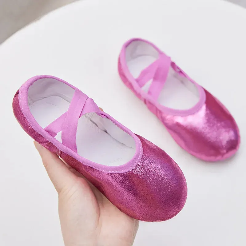 Ballet Shoes Split-Sole Dance Practice Shoes Soft Lightweight  Elastic