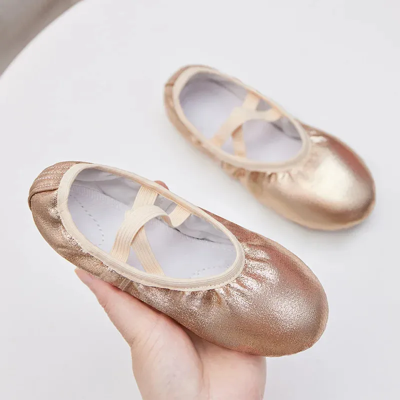 Ballet Shoes Split-Sole Dance Practice Shoes Soft Lightweight  Elastic