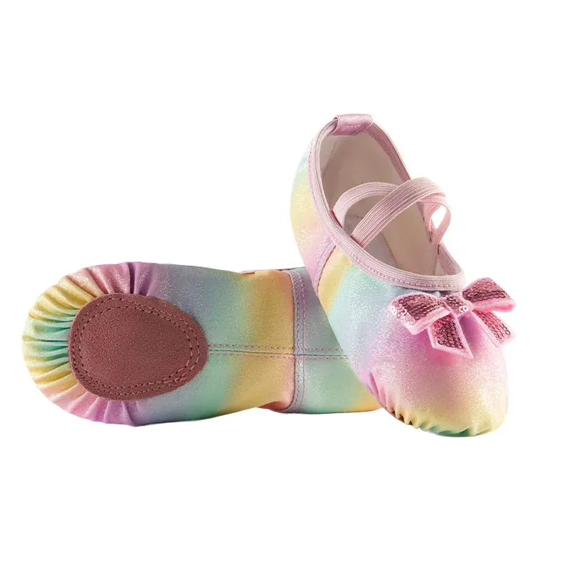 Ballet Shoes Split-Sole Dance Practice Shoes Soft Lightweight  Elastic