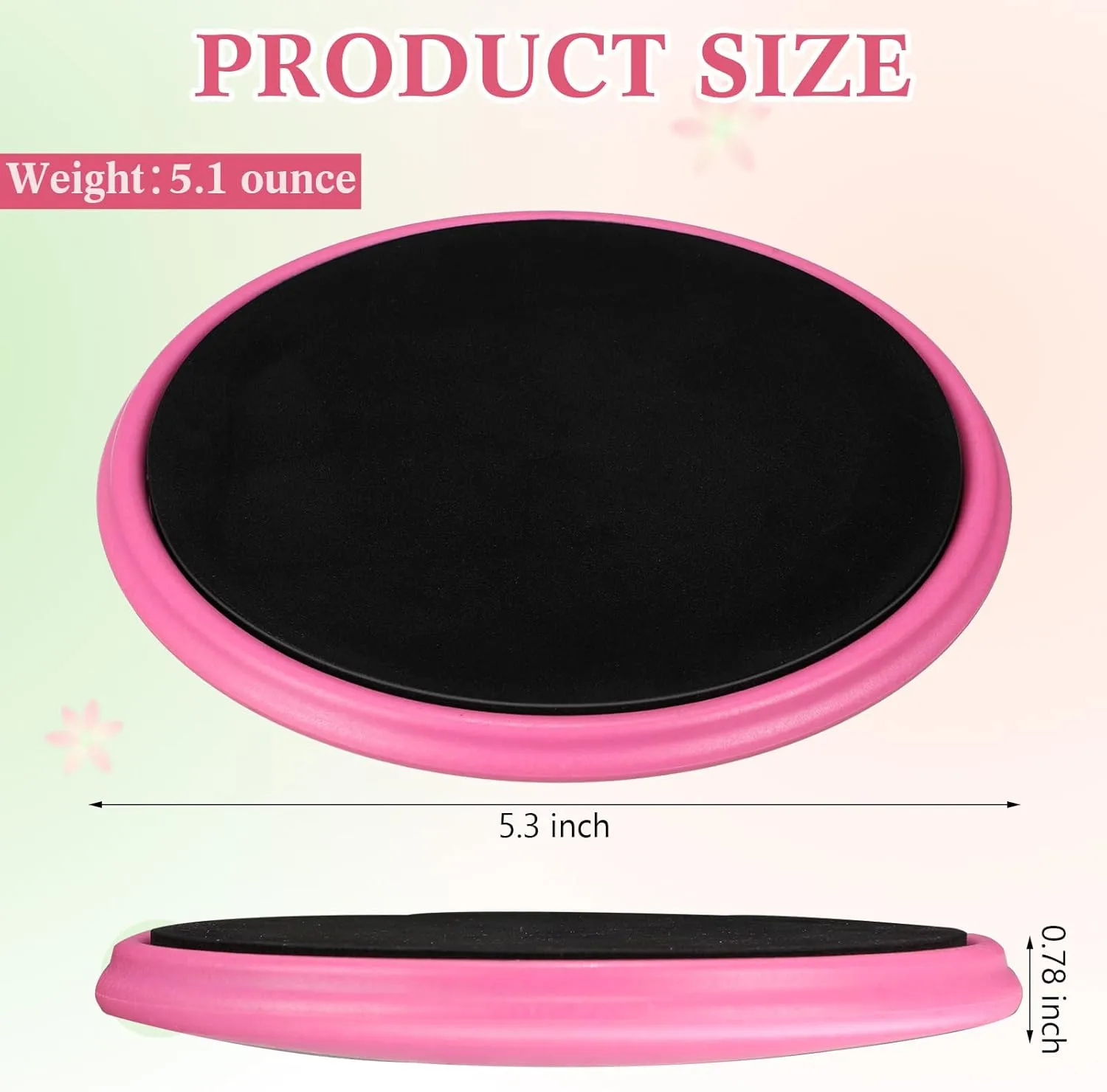Ballet Turning Disc for Dancers Ballet Turning Board Figure Skating Spinner Portable Spin Board for Pirouette with Bags for Dancer, Ice Skater, Gymnast, Balance Stability