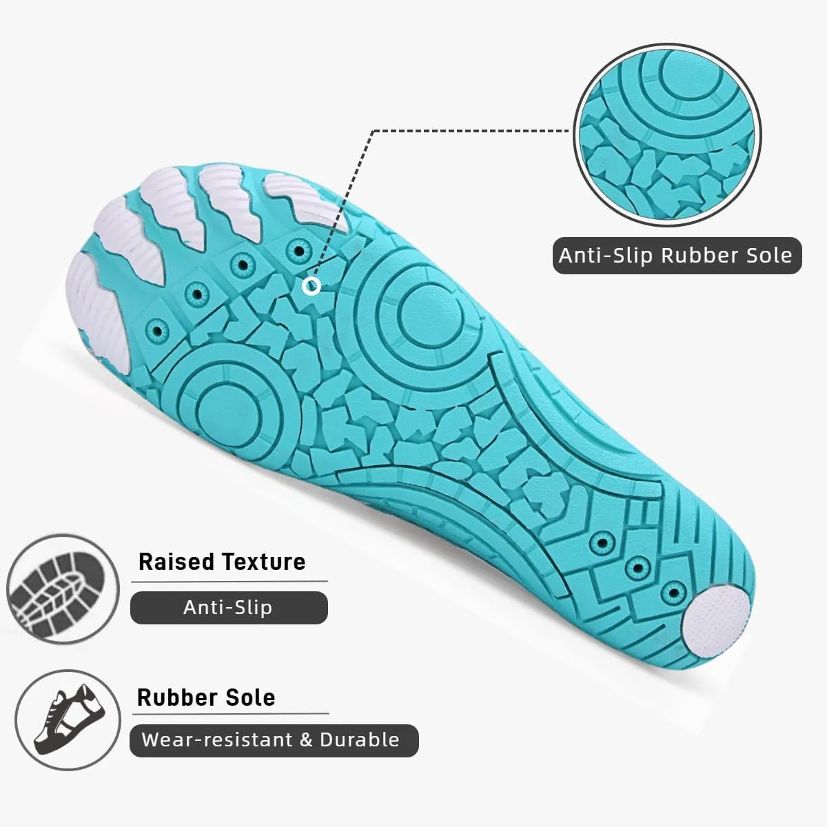 BareStep Active Barefoot Shoes Grounded Footwear Women Men Breathable Comfortable Slip on Hiking Water Shoes