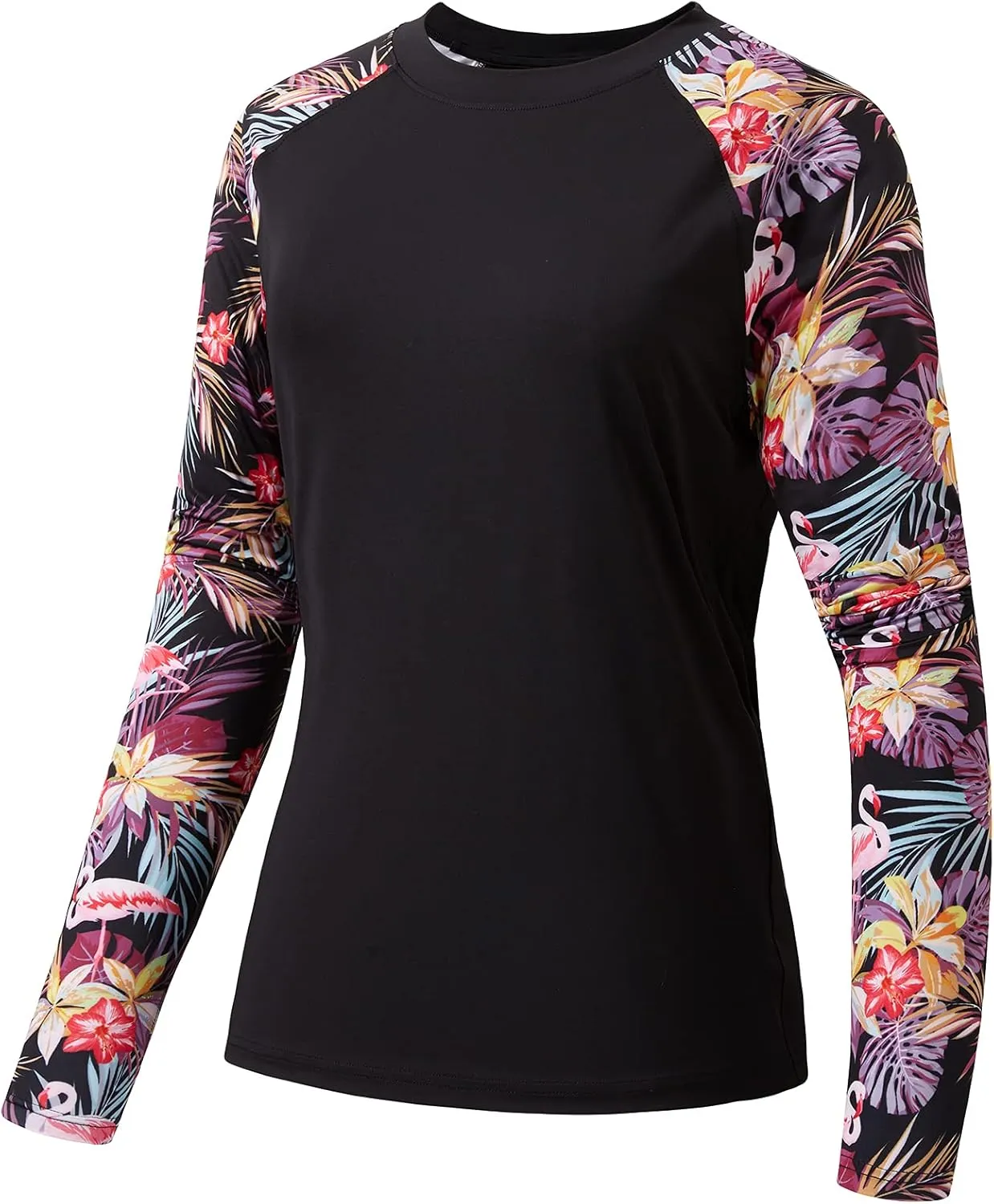 BASSDASH Women’s UPF 50  UV Sun Protection T-Shirt Long Sleeve Fishing Hiking Performance Shirts