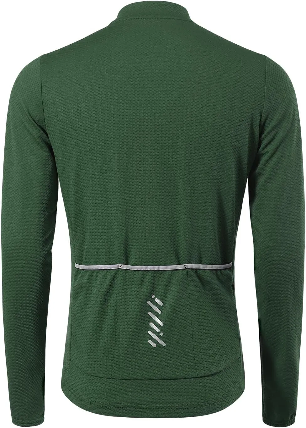 BERGRISAR Men's Long Sleeve Cycling Jersey Spring Fall Road Bike Shirt Biking Bicycle Mountain Bike Jersey
