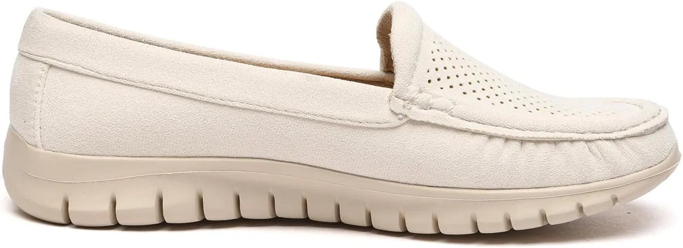 Bernal Loafers for Women Casual Moccasins Women's Comfortable & Lightweight Breathable Slip on Flat Shoes