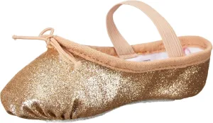 Bloch Dance Girl's Glitter Dust Ballet Shoe / Slipper