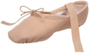 Bloch Girl's Pump Split Sole Canvas Ballet Shoe/Slipper, Pink, 10.5 A US Little Kid