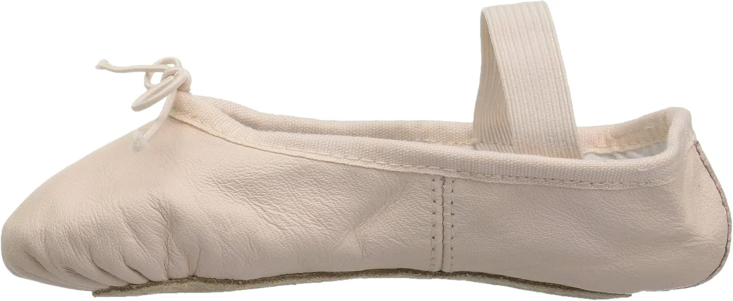 Bloch Unisex-Child Dansoft Full Sole Leather, Toddler, Cotton Lining, Dance Shoe