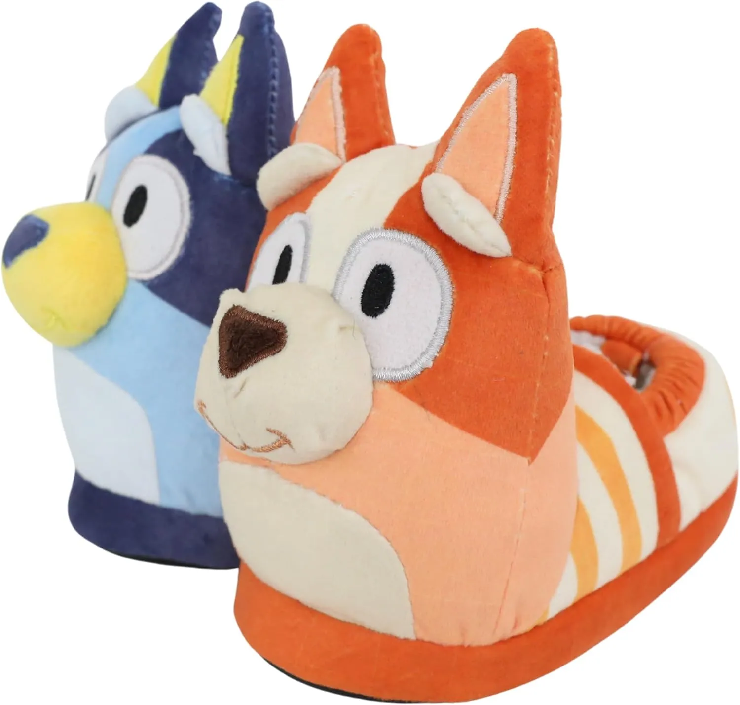 Bluey 3D Indoor Cozy Slip-On Slippers for Kids Sizes 7 to 1