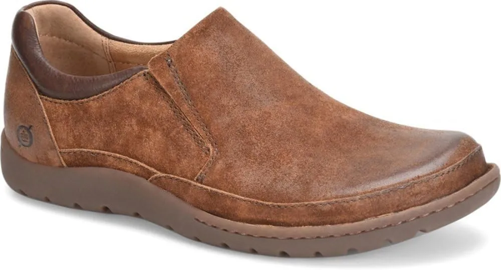 BORN Men's, Nigel Slip-On Rust 11.5 M