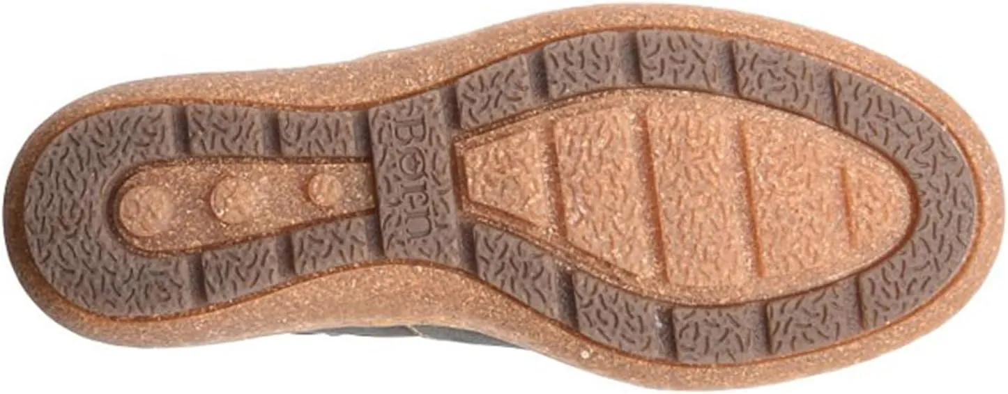 BORN Womens Naya Leather Slip On Boat Shoes